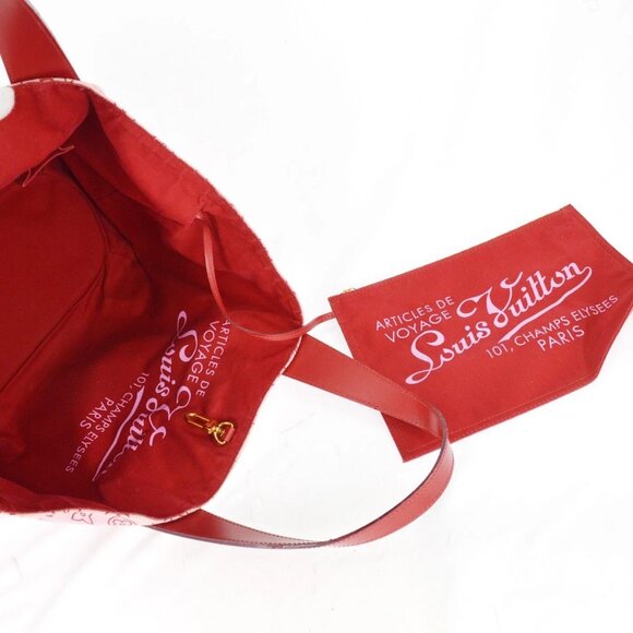 Louis Vuitton Pink Monogram Beach Cabas Ipanema PM Tote M95984 MB1009 NQ02803 - Picture 5 of 8